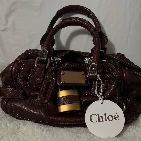 Chloe Handbags - Vintage Chloe Paddington Dark Brown Bag